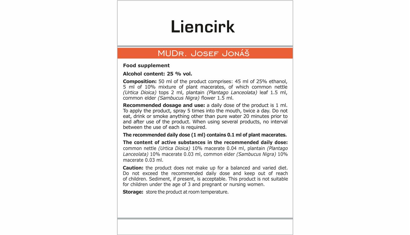 Liencirk Etiketa EN