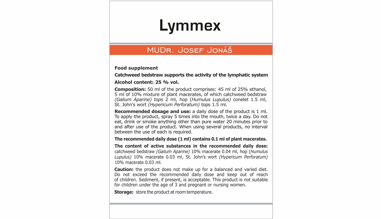Lymmex Etiketa EN