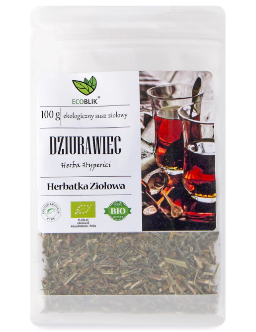 EcoBlik Organic St. John’s Wort, 100g
